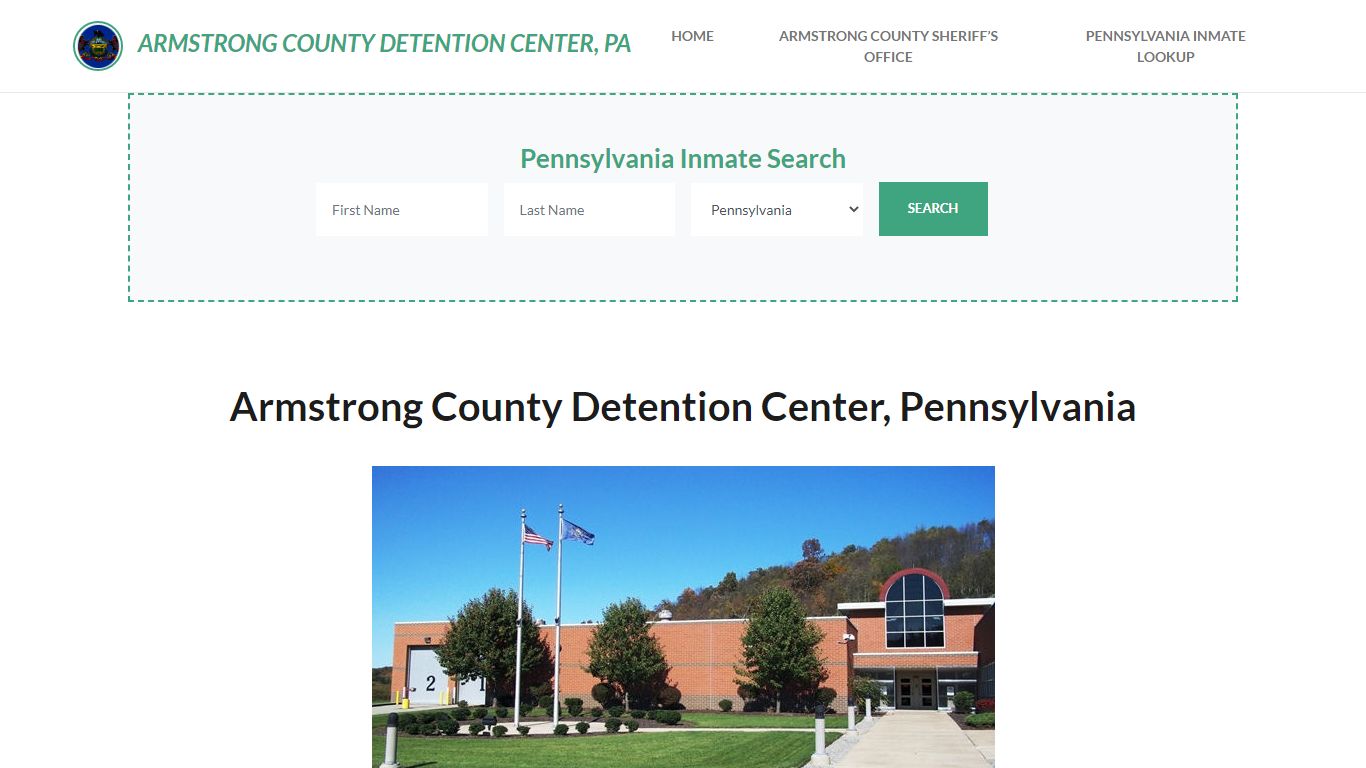 Armstrong County Detention Center, PA Inmate Roster, Offender Search